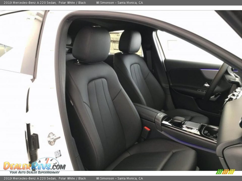2019 Mercedes-Benz A 220 Sedan Polar White / Black Photo #5