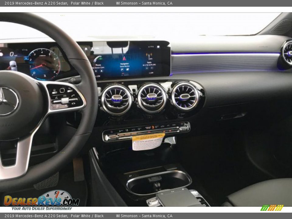 2019 Mercedes-Benz A 220 Sedan Polar White / Black Photo #6
