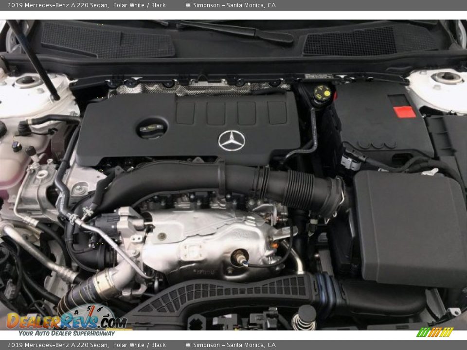 2019 Mercedes-Benz A 220 Sedan Polar White / Black Photo #8
