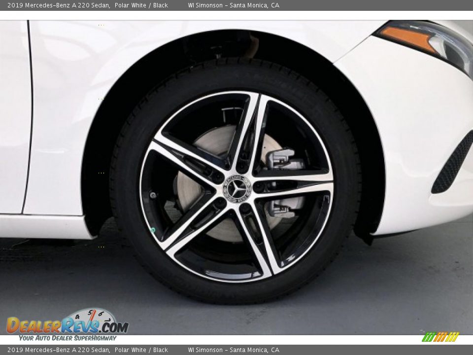 2019 Mercedes-Benz A 220 Sedan Polar White / Black Photo #9