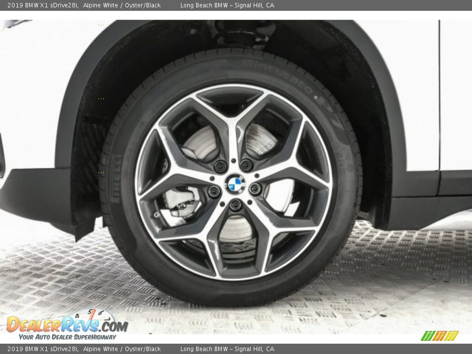 2019 BMW X1 sDrive28i Alpine White / Oyster/Black Photo #9