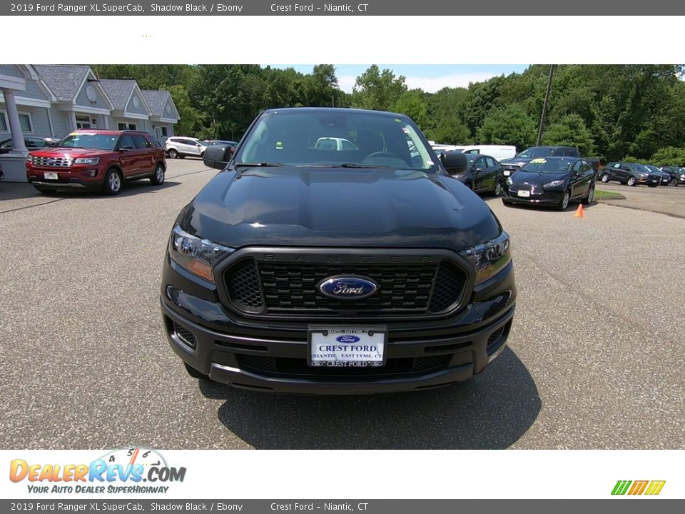 2019 Ford Ranger XL SuperCab Shadow Black / Ebony Photo #2