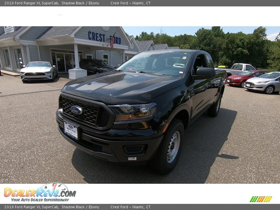 2019 Ford Ranger XL SuperCab Shadow Black / Ebony Photo #3
