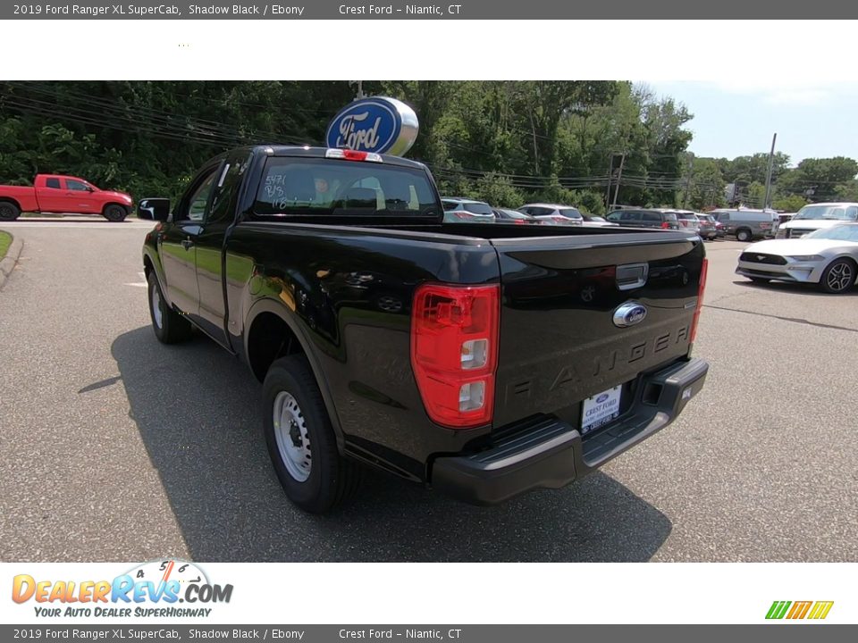 2019 Ford Ranger XL SuperCab Shadow Black / Ebony Photo #5