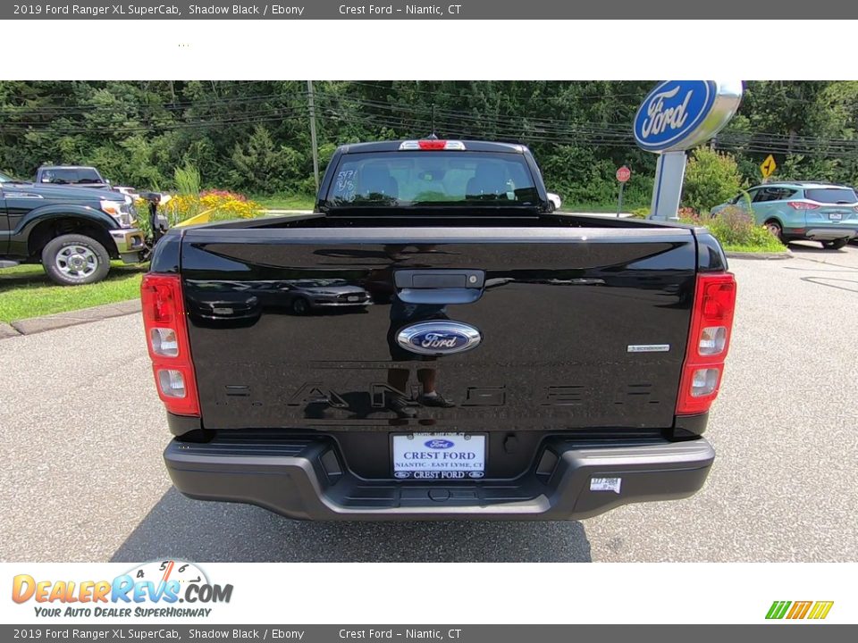 2019 Ford Ranger XL SuperCab Shadow Black / Ebony Photo #6