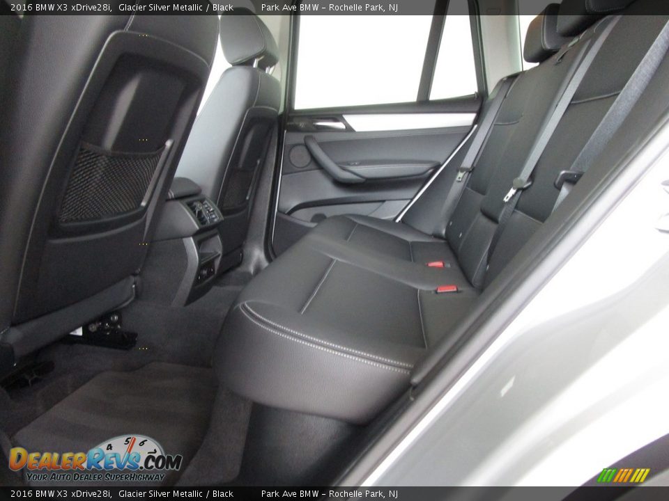 2016 BMW X3 xDrive28i Glacier Silver Metallic / Black Photo #13