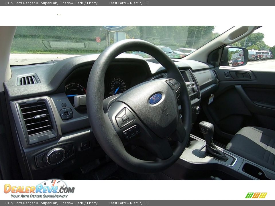 2019 Ford Ranger XL SuperCab Shadow Black / Ebony Photo #9