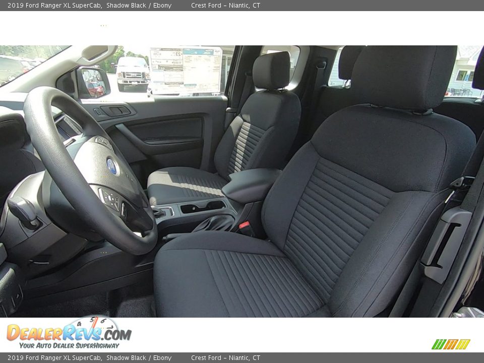 2019 Ford Ranger XL SuperCab Shadow Black / Ebony Photo #10