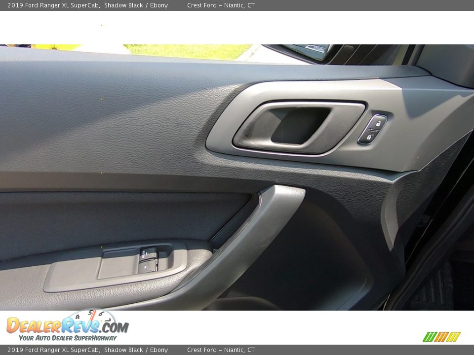 2019 Ford Ranger XL SuperCab Shadow Black / Ebony Photo #11