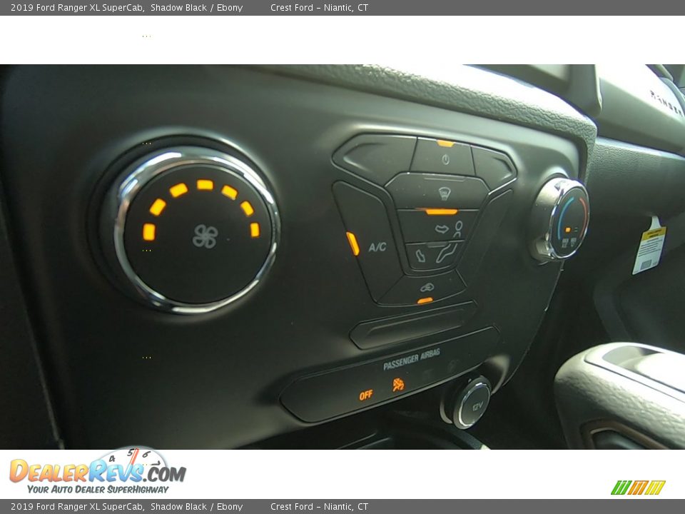 2019 Ford Ranger XL SuperCab Shadow Black / Ebony Photo #15