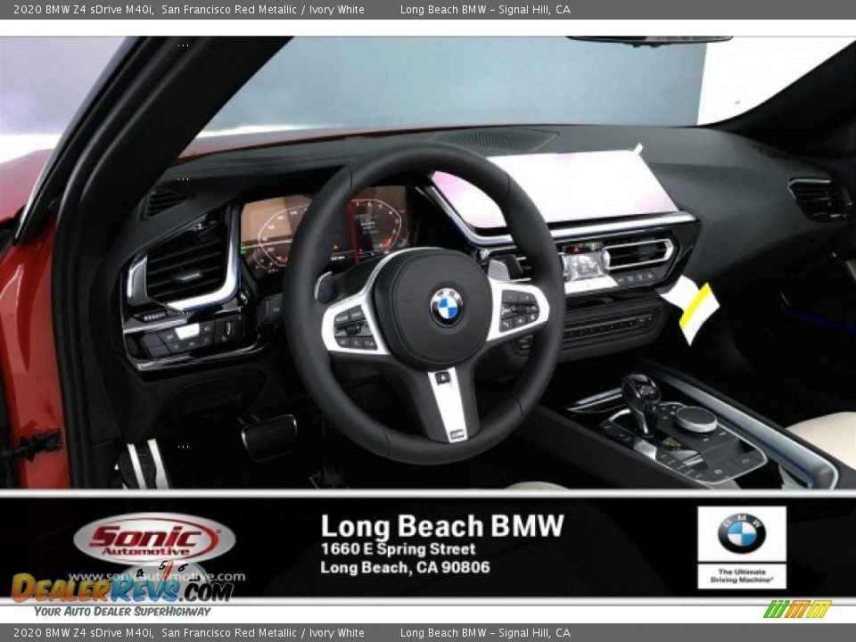 2020 BMW Z4 sDrive M40i San Francisco Red Metallic / Ivory White Photo #4
