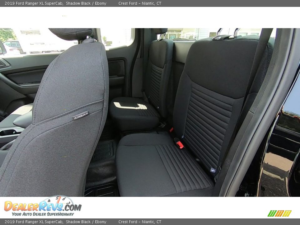 Rear Seat of 2019 Ford Ranger XL SuperCab Photo #17