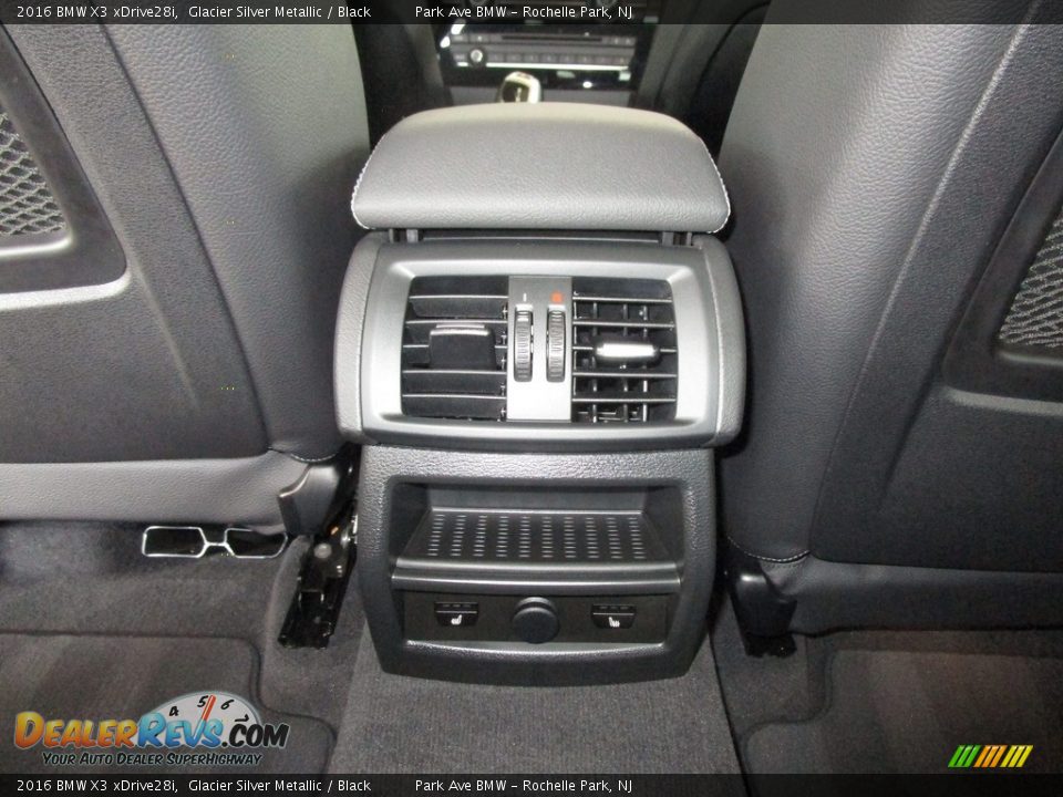 2016 BMW X3 xDrive28i Glacier Silver Metallic / Black Photo #20