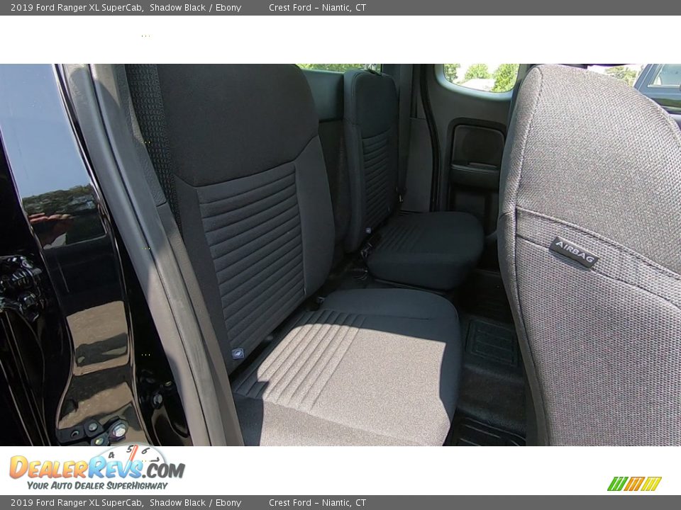 2019 Ford Ranger XL SuperCab Shadow Black / Ebony Photo #22