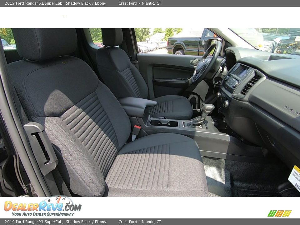 2019 Ford Ranger XL SuperCab Shadow Black / Ebony Photo #23