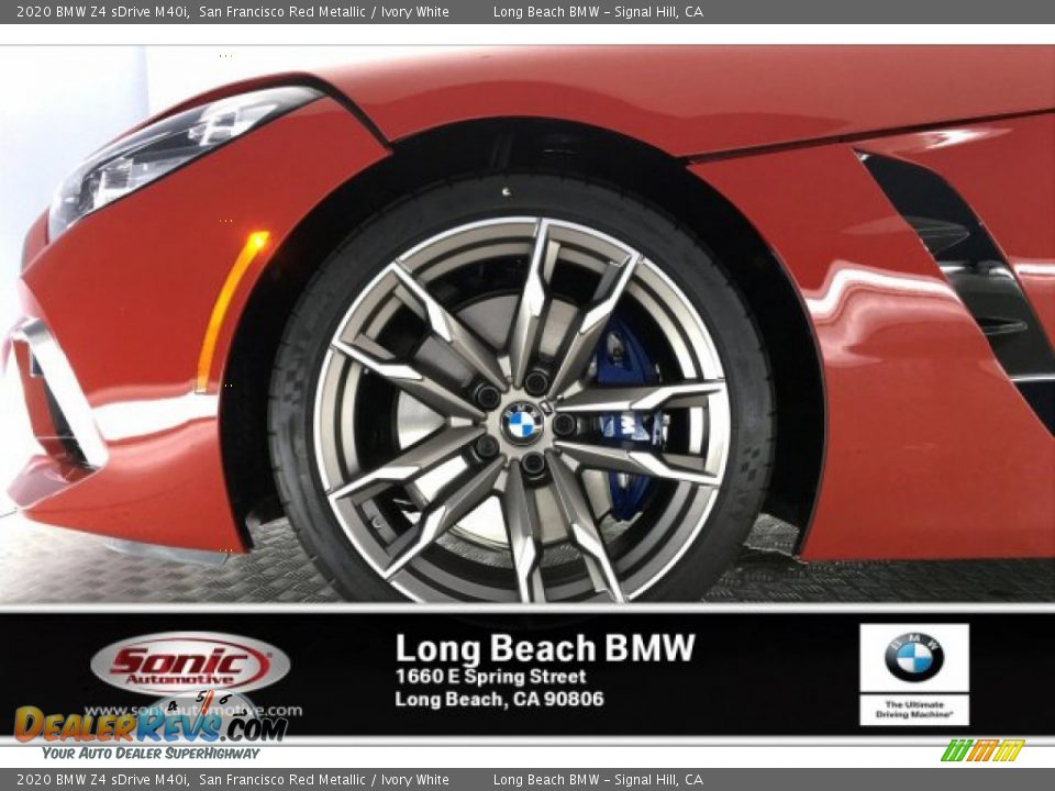 2020 BMW Z4 sDrive M40i San Francisco Red Metallic / Ivory White Photo #9