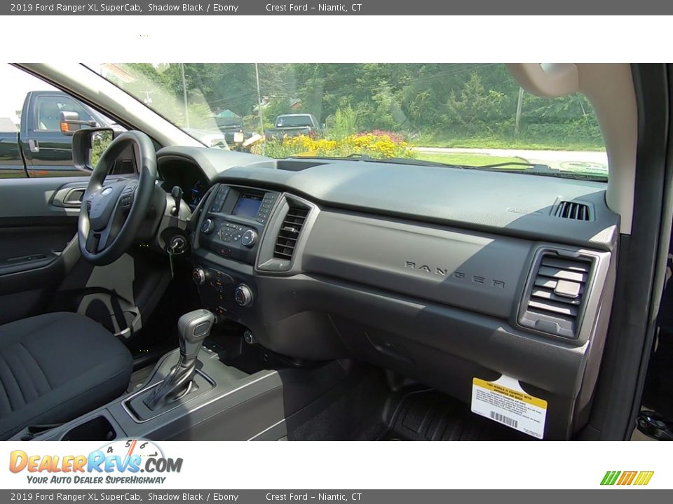 2019 Ford Ranger XL SuperCab Shadow Black / Ebony Photo #24