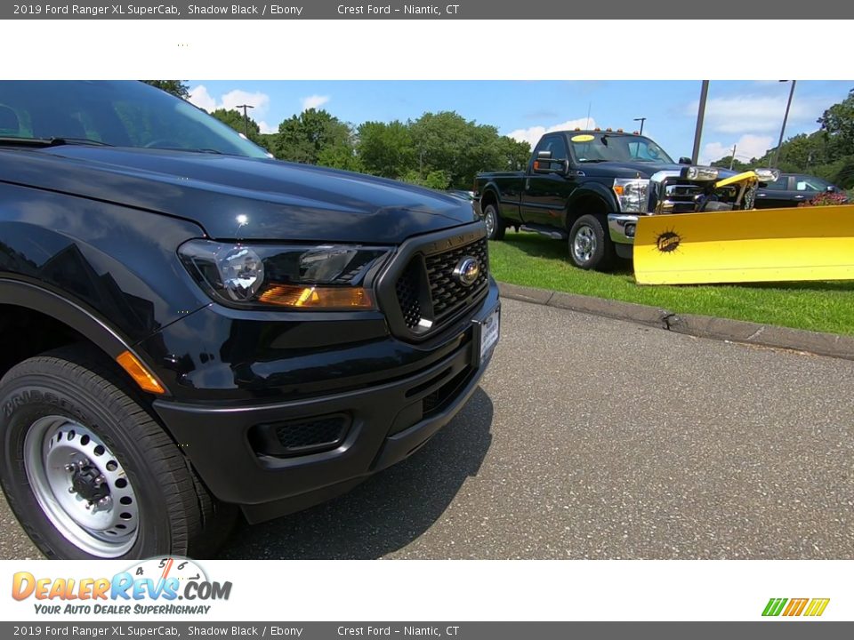 2019 Ford Ranger XL SuperCab Shadow Black / Ebony Photo #27