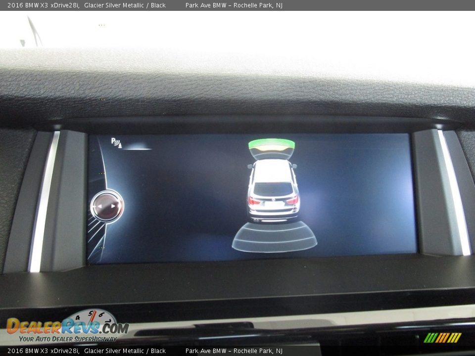 2016 BMW X3 xDrive28i Glacier Silver Metallic / Black Photo #27