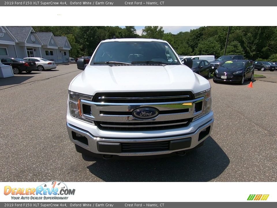 2019 Ford F150 XLT SuperCrew 4x4 Oxford White / Earth Gray Photo #2
