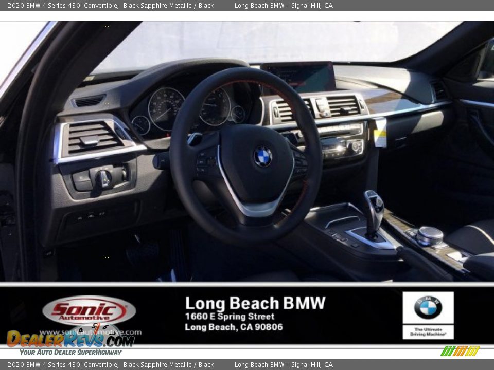 2020 BMW 4 Series 430i Convertible Black Sapphire Metallic / Black Photo #4