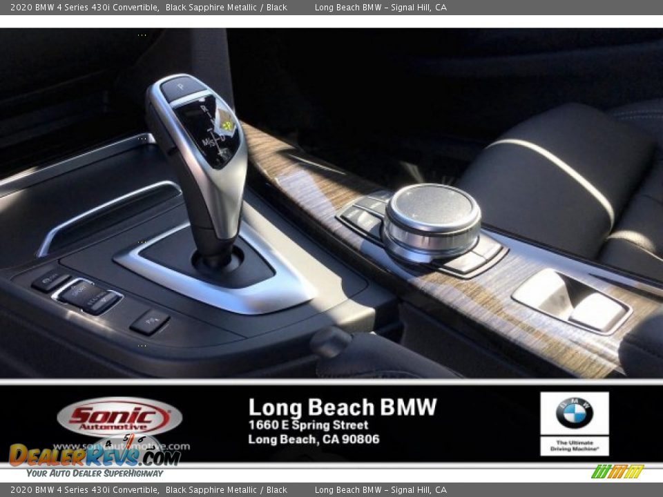2020 BMW 4 Series 430i Convertible Black Sapphire Metallic / Black Photo #6