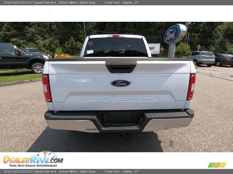 2019 Ford F150 XLT SuperCrew 4x4 Oxford White / Earth Gray Photo #6