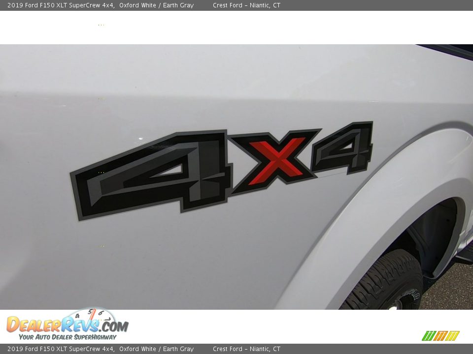 2019 Ford F150 XLT SuperCrew 4x4 Oxford White / Earth Gray Photo #9
