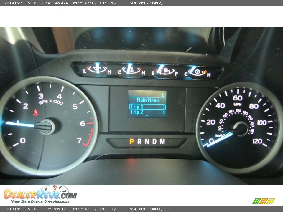 2019 Ford F150 XLT SuperCrew 4x4 Oxford White / Earth Gray Photo #13