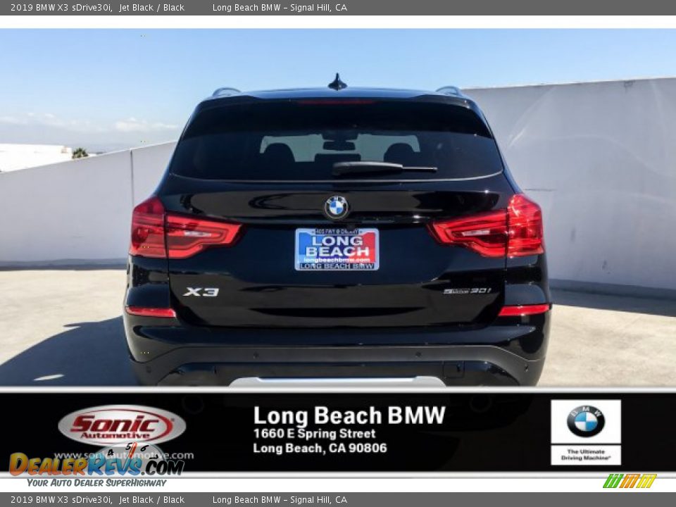 2019 BMW X3 sDrive30i Jet Black / Black Photo #3