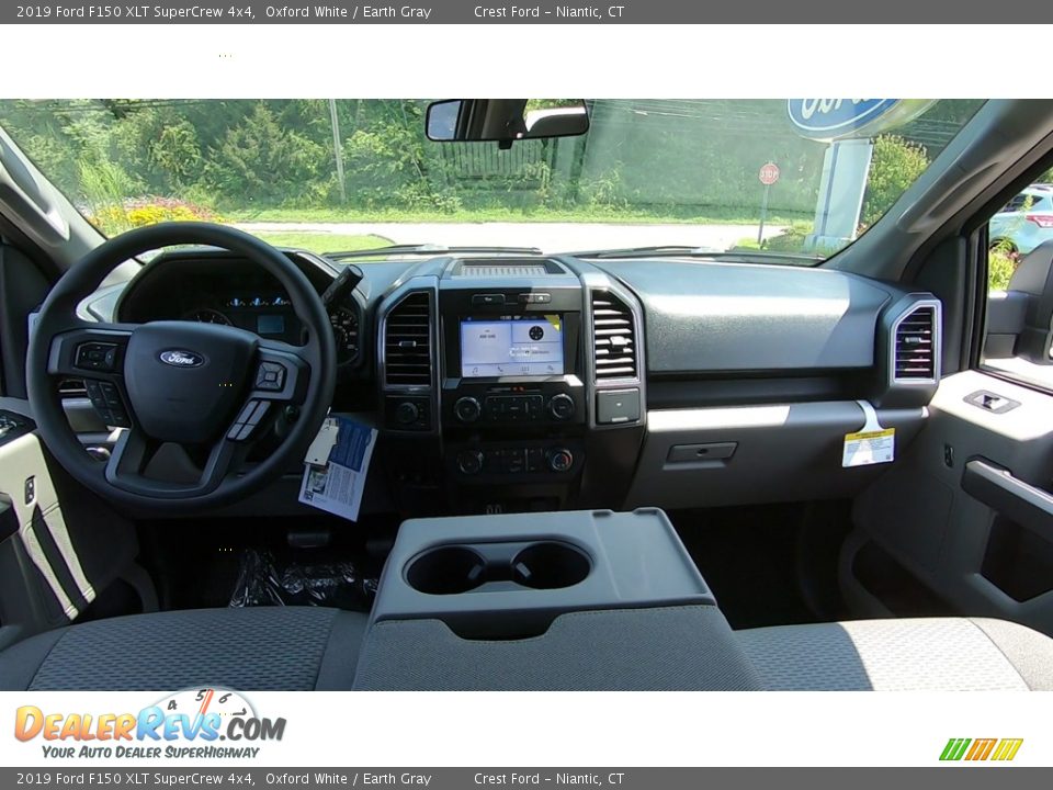 2019 Ford F150 XLT SuperCrew 4x4 Oxford White / Earth Gray Photo #18