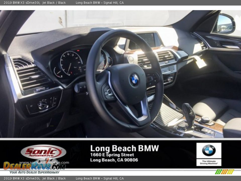 2019 BMW X3 sDrive30i Jet Black / Black Photo #4