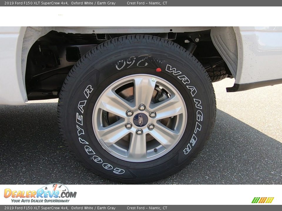 2019 Ford F150 XLT SuperCrew 4x4 Oxford White / Earth Gray Photo #19