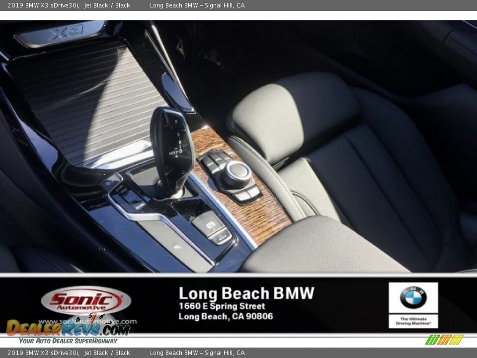 2019 BMW X3 sDrive30i Jet Black / Black Photo #7