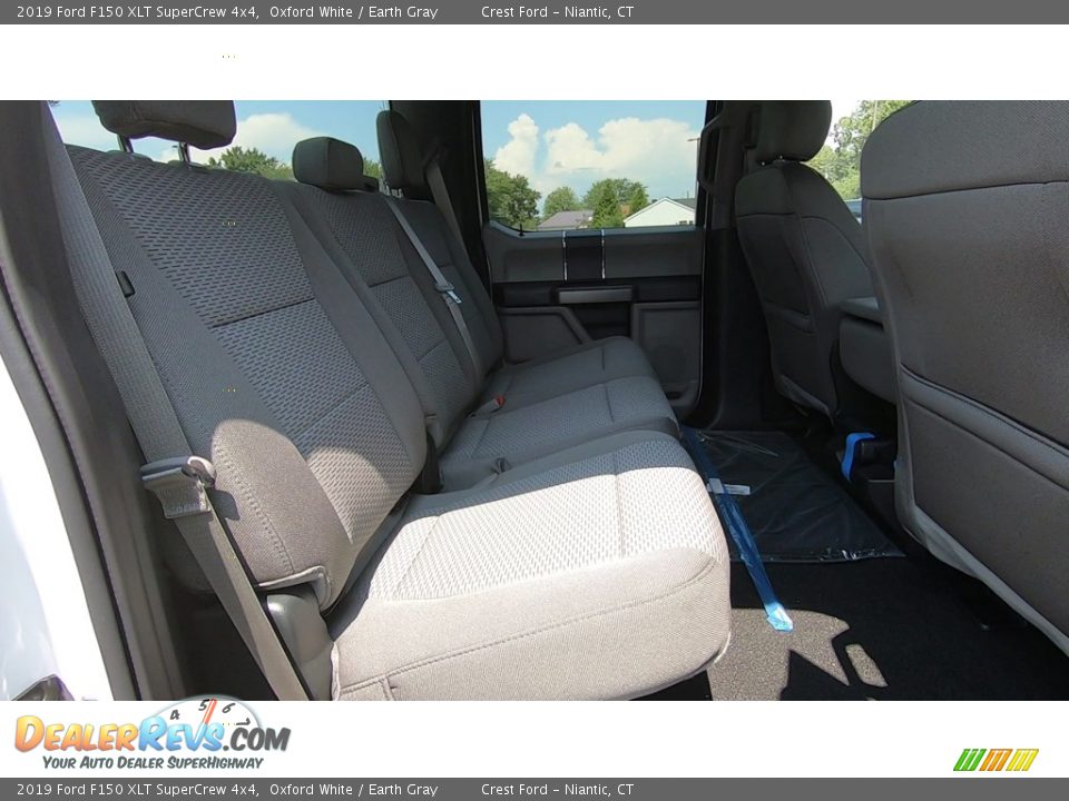 2019 Ford F150 XLT SuperCrew 4x4 Oxford White / Earth Gray Photo #22