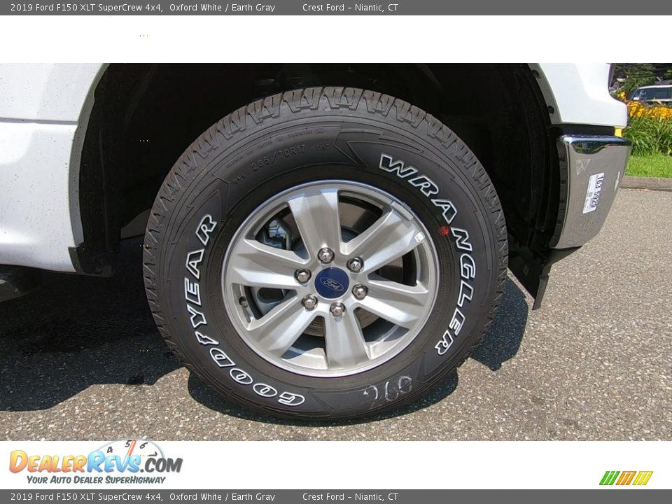 2019 Ford F150 XLT SuperCrew 4x4 Oxford White / Earth Gray Photo #26