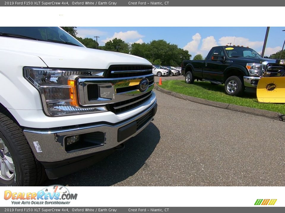2019 Ford F150 XLT SuperCrew 4x4 Oxford White / Earth Gray Photo #27