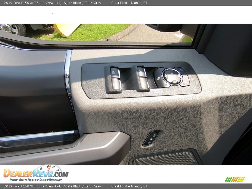 2019 Ford F150 XLT SuperCrew 4x4 Agate Black / Earth Gray Photo #12