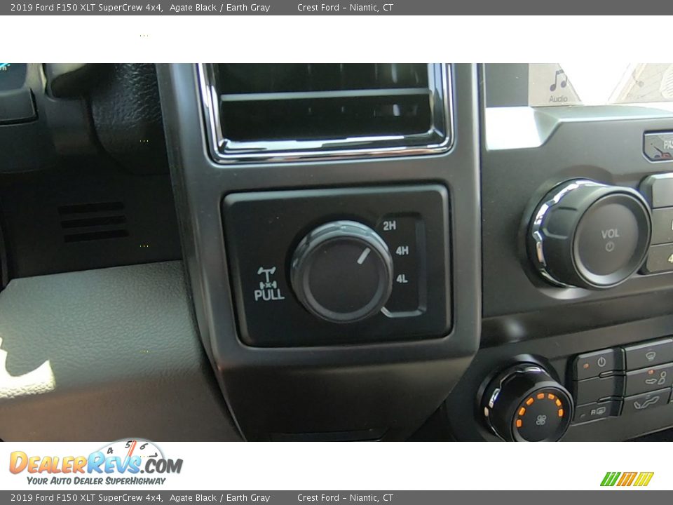 2019 Ford F150 XLT SuperCrew 4x4 Agate Black / Earth Gray Photo #16