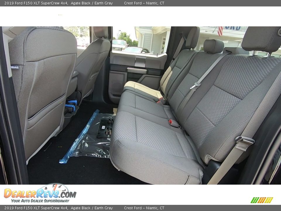 2019 Ford F150 XLT SuperCrew 4x4 Agate Black / Earth Gray Photo #17