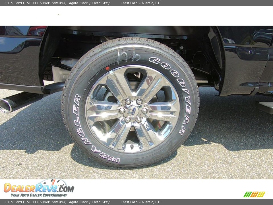 2019 Ford F150 XLT SuperCrew 4x4 Agate Black / Earth Gray Photo #21