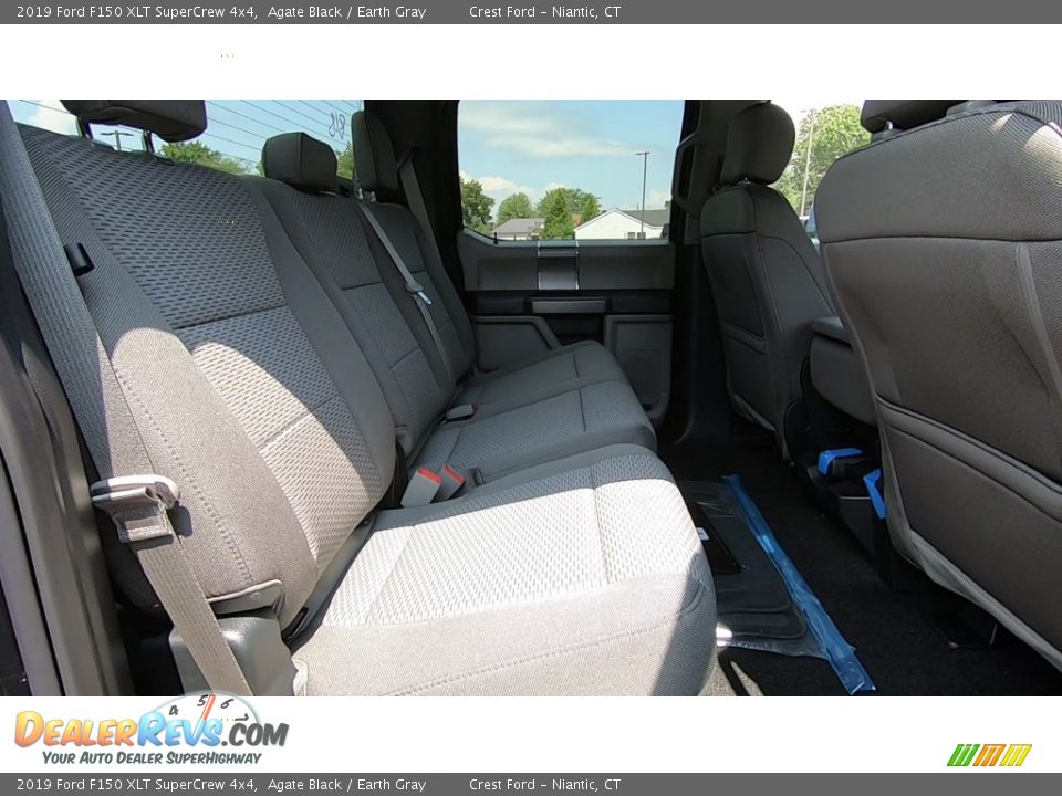 2019 Ford F150 XLT SuperCrew 4x4 Agate Black / Earth Gray Photo #22