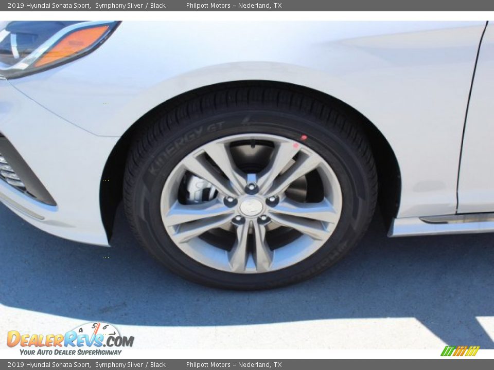 2019 Hyundai Sonata Sport Symphony Silver / Black Photo #4