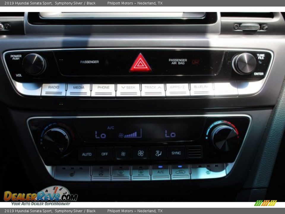 2019 Hyundai Sonata Sport Symphony Silver / Black Photo #20