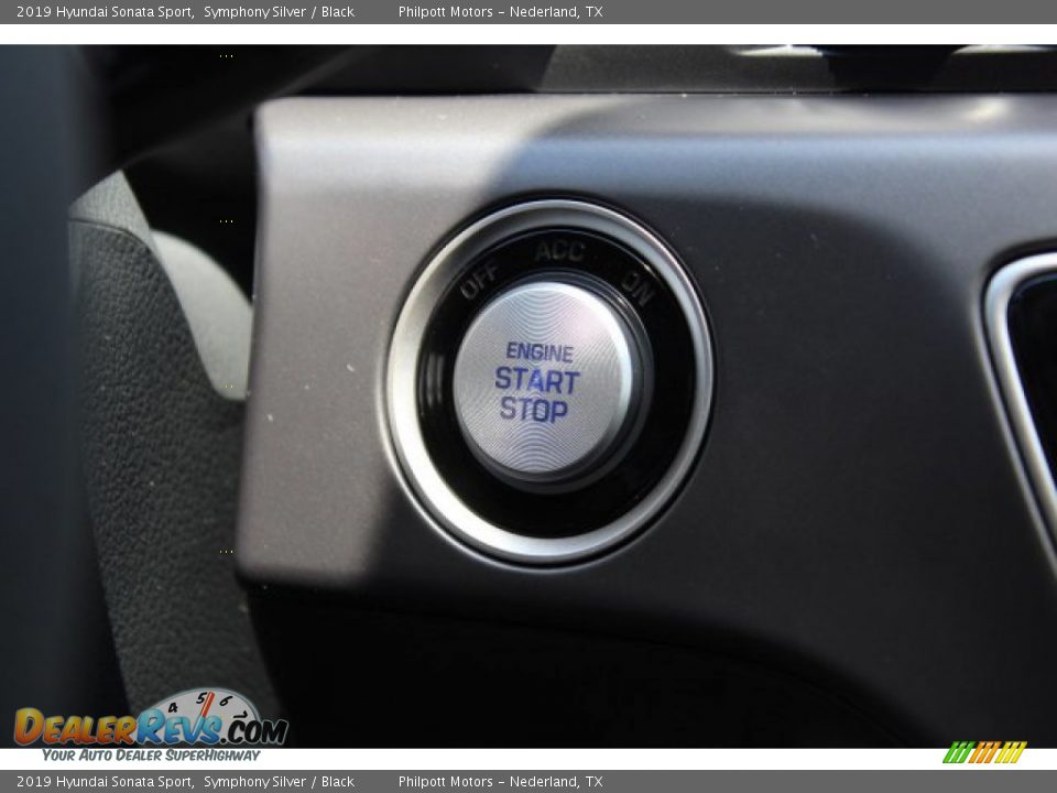 2019 Hyundai Sonata Sport Symphony Silver / Black Photo #21