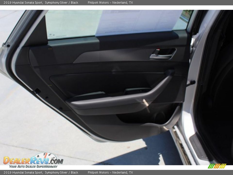 2019 Hyundai Sonata Sport Symphony Silver / Black Photo #22