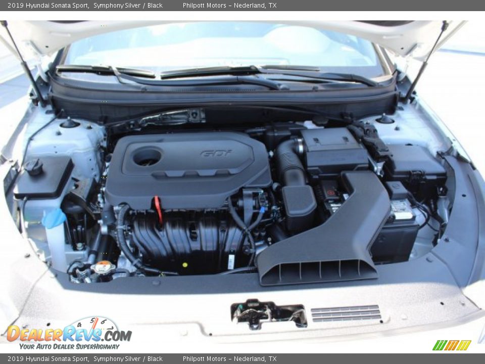 2019 Hyundai Sonata Sport Symphony Silver / Black Photo #24