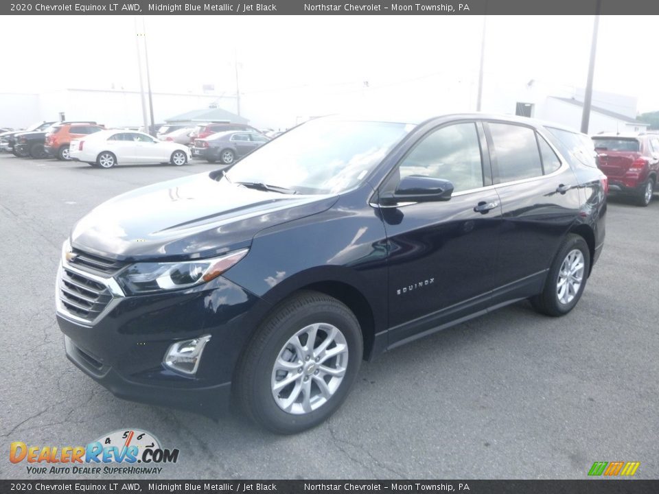 2020 Chevrolet Equinox LT AWD Midnight Blue Metallic / Jet Black Photo #1