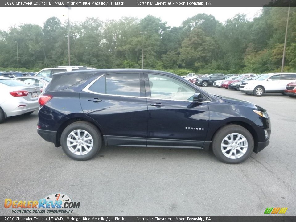 2020 Chevrolet Equinox LT AWD Midnight Blue Metallic / Jet Black Photo #6