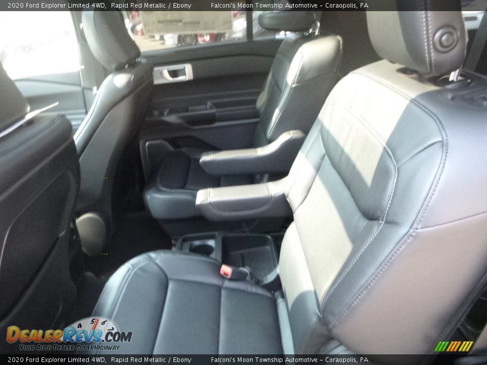 2020 Ford Explorer Limited 4WD Rapid Red Metallic / Ebony Photo #7